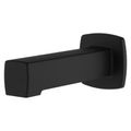 Product Image of Squared Non-Diverting Tub Spout (Matte Black) , 920-247B