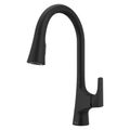 Product Image of Norden 1-Handle Pull-Down Kitchen Faucet (Matte Black), GT529-NRB