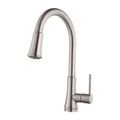 Product Image of Pfirst Series 1-Handle Pull-Down Kitchen Faucet (Stainless Steel), G529-PF2S