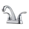 Product Image of Pfirst Series 2-Handle 4" Centerset Bathroom Faucet (Polished Chrome), LJ148-700C