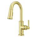 Product Image of Port Haven Pull-Down Bar/Prep Faucet (Brushed Gold), GT572-TDBG