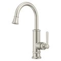 Product Image of Port Haven 1-Handle Bar/Prep Kitchen Faucet (Stainless Steel), GT72-TDS
