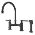 Product Image of Port Haven 2-Handle Kitchen Faucet with Side Spray (Tuscan Bronze), LG31-TDY