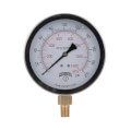 Product Image of 4" Stainless Steel Dual Scale Liquid Filled Gauge, 1/4" Bottom (30"Hg-0-150 PSI)
