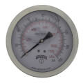 Product Image of 4" Stainless Steel Dual Scale Liquid Filled Gauge, 1/4" Back (0-160 PSI)