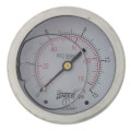 Product Image of 2-1/2" Stainless Steel Liquid Filled Gauge, 1/4" Back NPT w/ Brass Internals (0-15 PSI)