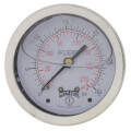 Product Image of 2-1/2" Stainless Steel Liquid Filled Gauge, 1/4" Back NPT w/ Brass Internals (0-30 PSI)