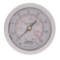 Product Image of 2-1/2" Stainless Steel Liquid Filled Gauge, 1/4" Back NPT w/ Brass Internals (0-160 PSI)
