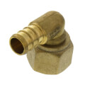 Product Image of 1/2" PEX x 1/2" FIP Swivel Elbow - Brass Nut (Lead Free)