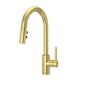 Product Image of Stellen 1-Handle Pull-Down Kitchen Faucet (Brushed Gold), LG529-SABG