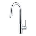 Product Image of Stellen1-Handle Pull-Down Bar/Prep Kitchen Faucet (Polished Chrome), LG572-SAC