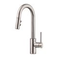 Product Image of Stellen1-Handle Pull-Down Bar/Prep Kitchen Faucet (Stainless Steel), LG572-SAS