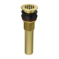 Product Image of Grid Strainer No Overflow (Brushed Gold) 972-103BG