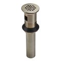 Product Image of Grid Strainer with Overflow (Brushed Nickel) 972-104J