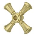 Product Image of Tisbury Optional Cross Handle - Diverter (Brushed Gold), HHL-016TBBG