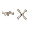 Product Image of Tisbury 2-Handle Cross Handle Kit (Brushed Nickel), HHL-049TBK