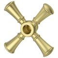 Product Image of Tisbury Optional Cross Handle - Tub/Shower (Brushed Gold), HHL-089TBBG