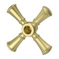 Product Image of Tisbury Optional Cross Handle - Slide Bar (Brushed Gold), HHL-G16TBBG