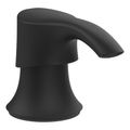 Product Image of Pfister Transitional Round Soap Dispenser w/ SoloTilt (Matte Black), KSD-SRDBB