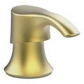 Product Image of Pfister Transitional Round Soap Dispenser w/ SoloTilt (Brushed Gold), KSD-SRDBG