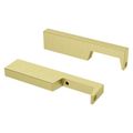 Product Image of Verve Lever Handle Kit for Freestanding Tub Filler (Brushed Gold), HHL-LG6-1VRVLBG