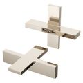 Product Image of Verve Cross Handle Kit for Widespread, Roman Tub and Thermostatic Shower (Polished Nickel), HHL-VRVXD