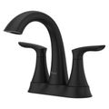Product Image of Weller 2-Handle 4" Centerset Bath Faucet (Matte Black), LG48-WRPB