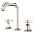 Product Image of Winter Park 2-Handle 8" Widespread Wall Mount Bathroom Faucet (Polished Nickel), LG49-WN2D