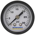 Product Image of 1-1/2" Liquid Filled Pressure Gauge w/ Center Back Mount (0-30 psi)