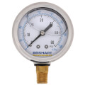 Product Image of 2-1/2" Liquid Filled Pressure Gauge w/ Lower Mount (0-60 psi)