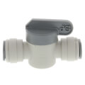 PISV0416S Acetal Shut-Off Valve, 1/2" Long Handle, Gray