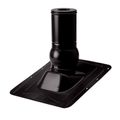 Product Image of 4" Pivot Pipe Boot Flashing - 26 Gauge (Black), PPBG4BL