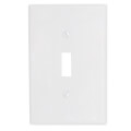 Product Image of 1-Gang Wall Plate, Midway Size, Nylon, Toggle Switch (White)
