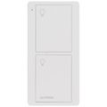 Product Image of Pico 2-Button Battery-Operated Wireless Smart Control Switch for Lights (White)