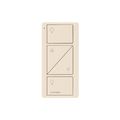 Product Image of 2-Button with Raise/Lower, Pico Smart Remote, with Light Icons, PJ2-2BRL-GLA-L01, Light Almond