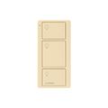 Product Image of 3-Button Original Pico Smart Remote, with Light Icons, PJ2-3B-GIV-L01, Ivory