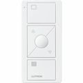 Product Image of Original 3-Button Pico Smart Remote with Raise/Lower and Preset, with Shade Icons, White