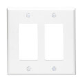 Product Image of 2-Gang Electrical Midway Wall Plate, Decora (Light Almond)