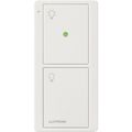Product Image of 2-Button Pico Smart Remote with Night Light, with Light Icons, PJN-2B-GWH-L01, White