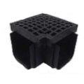 Product Image of 90-Degree Corner for Skinny Trench Channel Drain (Black)