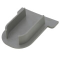 Product Image of Closed End Cap for Skinny Trench Channel Drain (Gray)