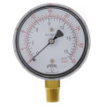 Product Image of 2-1/2" PLP Steel Low Pressure Gauge, 1/4" Bottom NPT w/ Brass Internals (0-32"WC)