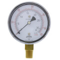 Product Image of 2-1/2" PLP Steel Low Pressure Gauge, 1/4" Bottom NPT w/ Brass Internals (0-55"WC)