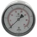 Product Image of 2.5" Steel Low Pressure Gauge, Back Mount (0-5 psi/kPa)