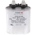 Product Image of 12.5 MFD Oval Motor Run Capacitor (370V)