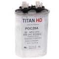 Product Image of 20 MFD Oval Motor Run Capacitor (370V)