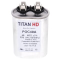 Product Image of 40 MFD Oval Motor Run Capacitor (370V)