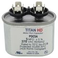 Product Image of 5 MFD Oval Motor Run Capacitor (370V)