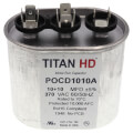 Product Image of 10/10 MFD Oval Dual Motor Run Capacitor (370V)