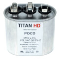 Product Image of 17.5/5 MFD Oval Dual Motor Run Capacitor (370V)